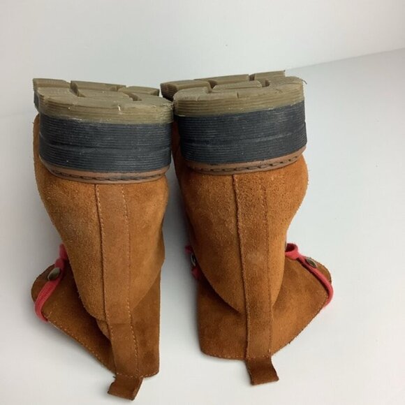 AVELLINI HIKING SUEDE SHEARLING LINED BOOTS 39 - Picture 9 of 13